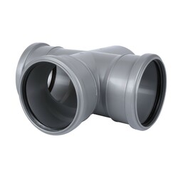 Крестовина внутренняя Sinikon d=110х110х110 мм 87 градусов