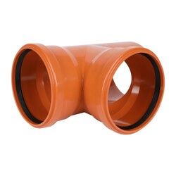 Тройник наружный Sinikon, d=160х160 мм, 87 градусов