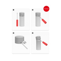 Эмаль акриловая Kudo KU-A3020 красная высокоглянцевая (0,52 л)