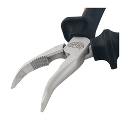 Тонкогубцы Варяг 87007 изогнутые CrMo 160 мм