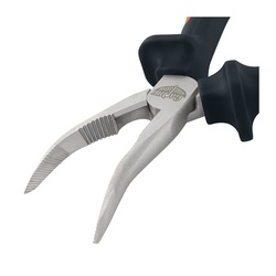 Тонкогубцы Варяг 87008 изогнутые CrMo 200 мм