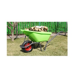 Тачка садовая пластиковое корыто 110 л