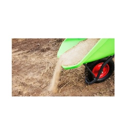 Тачка садовая пластиковое корыто 110 л