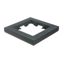 Рамка 1-постовая AtlasDesign ATN001001, карбон