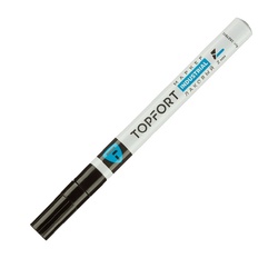 Маркер лаковый Topfort Industrial черный 2 мм