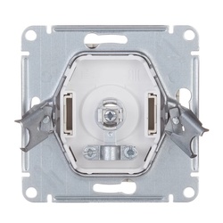 Розетка телевизионная TV с/у AtlasDesign ATN000293, 1 гнездо, бежевая