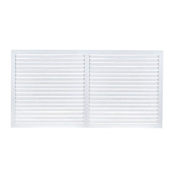 Решетка радиаторная 1500х600 мм, белая