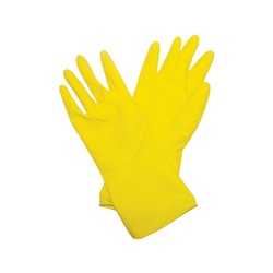 Перчатки латексные Biber 96272 с х/б напылением, размер M