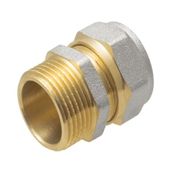 Соединитель для металлопластиковых труб 20х3/4" НР