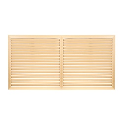 Решетка радиаторная 1200х600 мм, бежевая