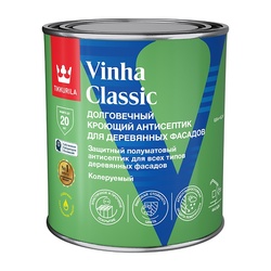 Антисептик кроющий Tikkurila/Tikkivala Vinha Classic VC полуматовый (0,9 л)
