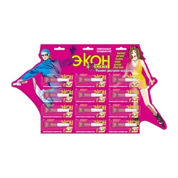 Клей секундный Экон Экстрим (3 г) на блистер-карте