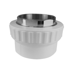 Муфта комбинированная Valfex латунная резьба (под ключ) 50х1 1/2&quot; ВР