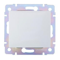 Переключатель с/у Valena 694262, 1 клавиша, б/инд, белый
