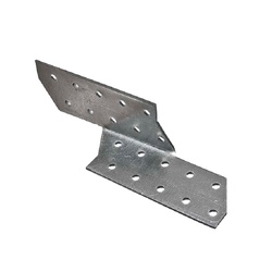 Держатель балки левый 250х40х40х2 мм, оцинкованный