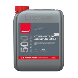 Отбеливатель концентрат 1:1 для древесины Neomid 500 (5 кг)