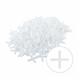 Крестики для кафеля Biber 55603, 2,5 мм (200 шт.)