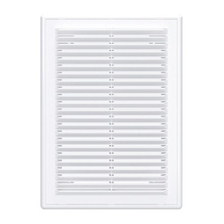 Решетка разъемная 180х250 мм с москитной сеткой