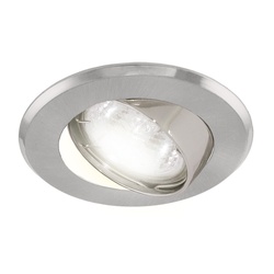 Светильник встраиваемый поворотный под MR16, GU5.3, IP20, хром