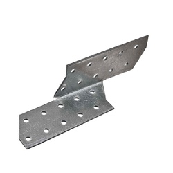 Держатель балки правый 190х40х40х2 мм, оцинкованный