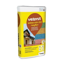 Штукатурка декоративная Vetonit Шуба ПО 2,0 мм, 25 кг
