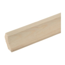 Плинтус деревянный прямой, сращенный, сорт Экстра, 11х40х2500 мм