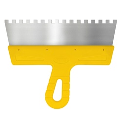 Шпатель фасадный Biber 35186 МАСТЕР 250 мм зуб 8х8 мм