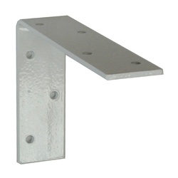 Кронштейн бытовой 120х180х40х4 мм, белый