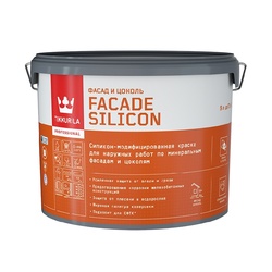 Краска фасадная Tikkurila/Tikkivala Facade Silicon основа C глубокоматовая (9 л)