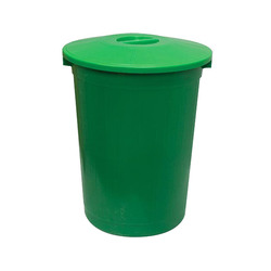 Бак для мусора круглый с крышкой d 430х550 60 л