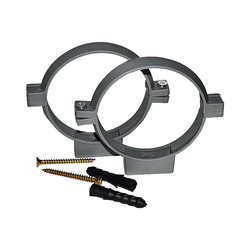 Хомут для канализационных труб d=110 мм, с дюбелем и шурупом (2 шт)