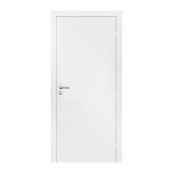 Полотно дверное Olovi, глухое усиленное, белое, правое, б/п, с/ф (М9 845х2050 мм)
