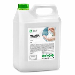 Крем-мыло жидкое Жемчужное Grass Milana (5 кг)