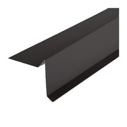 Планка торцевая для гибкой черепицы RAL 9011 (2 м)