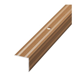 Порог угловой Лука ПУ 05-900-083, бук (0,9 м х 20 мм х 20 мм)