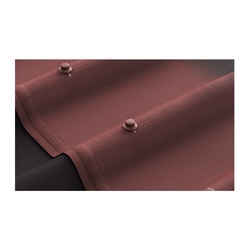 Лист черепица ONDULINE 950х1950 мм красная