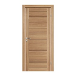 Полотно дверное OLOVI Техас экошпон Дуб Золотистый 600х2000 мм глухое