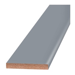 Наличник Olovi, 70х10х2200 мм, крашеный, серый RAL 7040