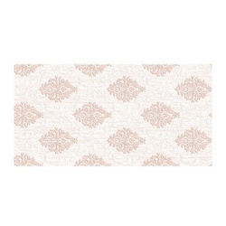 Декор настенный Нефрит Лейс, бежевый, 200х400х8 мм,