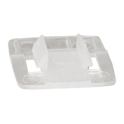 Скоба для пластиковой обрешетки панелей ПВХ, пластик, 10 мм (50 шт.)