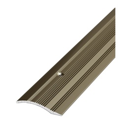 Порог разноуровневый Лука, бронза анодированная, перепад 2,2-10 мм (0,9 м х 39,4 мм)