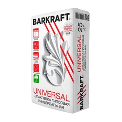 Шпаклевка гипсовая Barkraft Universal универсальная, 25 кг