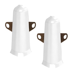 Угол внешний Ideal Деконика 001-0, белый глянцевый, 85 мм (2 шт)