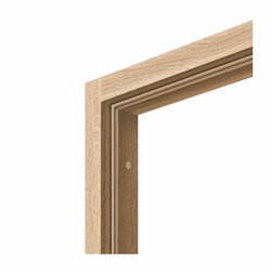 Коробка дверная Olovi, телескоп, экошпон, однопол., дуб Амбер натуральный, б/ф, 32х70 мм