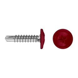 Саморез ШСММ SWFS прессшайба сверло RAL-3003 4,2х19 (1000 шт)