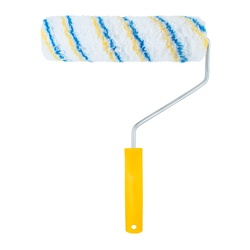 Валик Biber 32524 Эконом, полиэстер, с бюгелем, ворс 10 мм, 230 мм