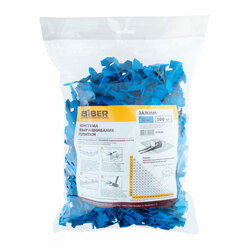 Зажим СВП (флажок) Biber 55636 2 мм (500 шт.)