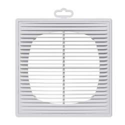 Решетка вентиляционная вытяжная 2121П, 208х208мм, пластик