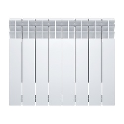 Радиатор биметаллический Oasis Eco, 500х80 мм, 8 секций