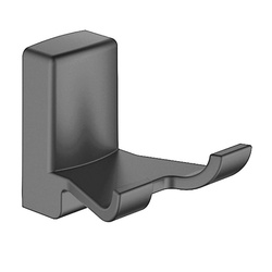 Крючок двойной Ledeme L30305B-2, черный